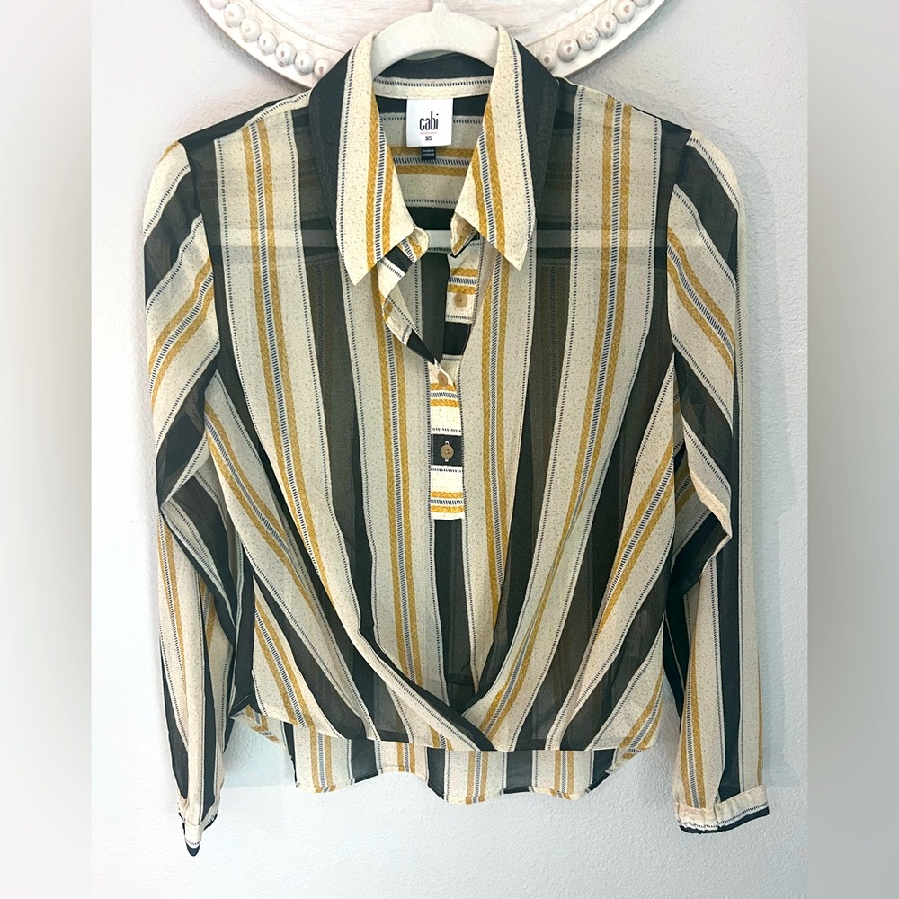 Tuxedo Blouse